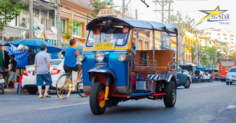 Kinh nghiệm du lịch Thái Lan từ A - Z | Saigon Star Travel tuk tuk thai lan