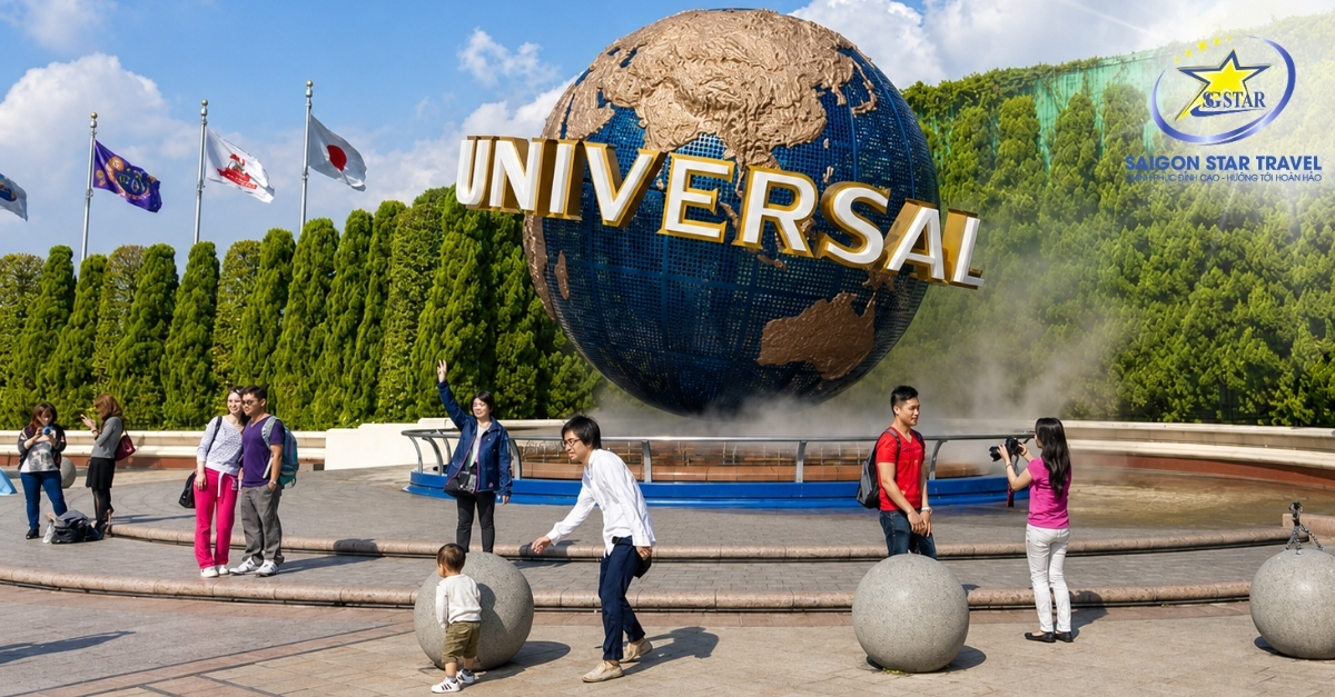 Universal Studios Japan – điểm vui chơi được nhiều gia đình và nhóm bạn yêu thích