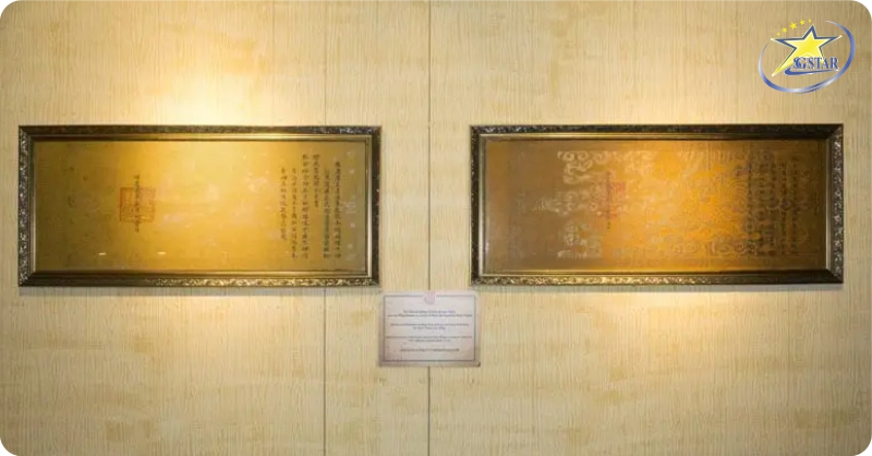 Vé Bảo Tàng Nước Mắm - Làng Chài Xưa | Saigon Star Travel Tấm sắc phong