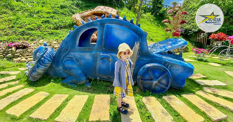 Vé Fresh Garden | Saigon Star Travel Các bậc cha mẹ có thể cho bé đến chụp ảnh rất đẹp