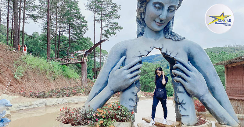 Vé Hoa Sơn Điền Trang | Saigon Star Travel Về độ hot, Hoa Sơn Điền Trang không thua bất kì một điểm nào ở Đà Lạt