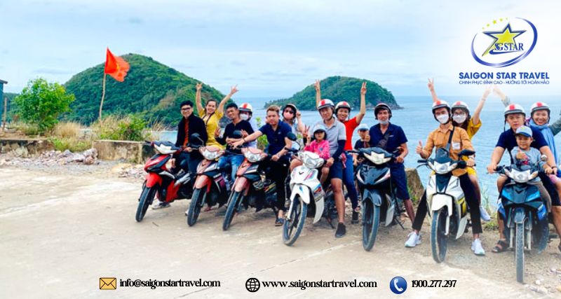 Trải nghiệm khá thú vị khi di chuyển bằng xe máy 