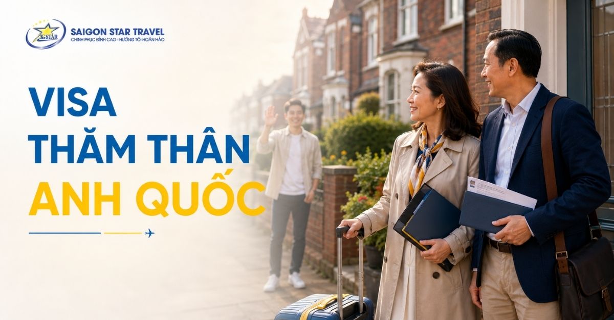 Gia đình Việt Nam chuẩn bị hồ sơ Visa thăm thân Anh Quốc