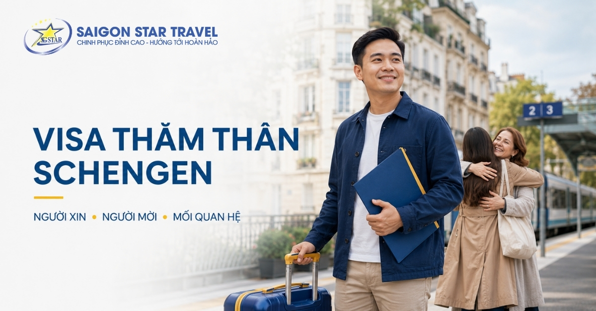 Khách Việt chuẩn bị Visa thăm thân Schengen để thăm người thân tại Châu Âu