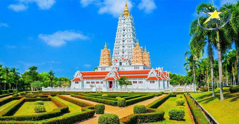 Trân Bảo Phật Sơn - Tượng Phật Lớn Dát Vàng Đẹp Như Tranh Vẽ Tại Pattaya | Saigon Star Travel tham quan và check-in những tấm hình thật đẹp tại chùa Yansangwararam