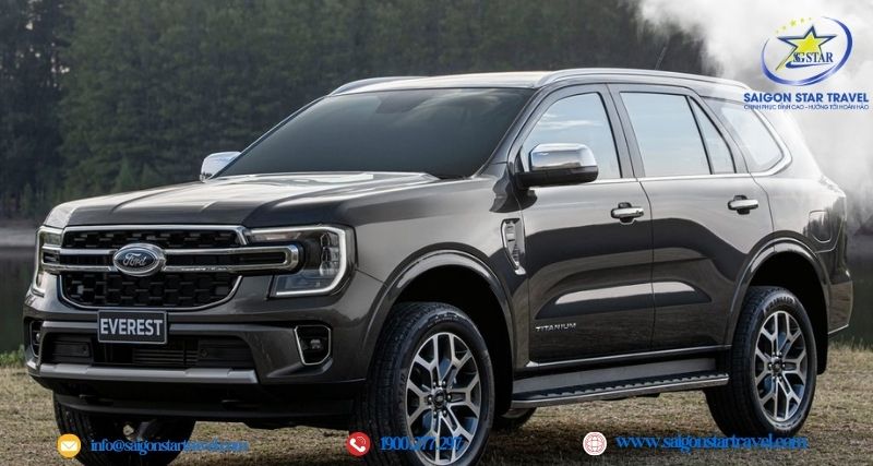 Xe 7 chỗ Ford Everest sang trọng cho thuê theo tháng