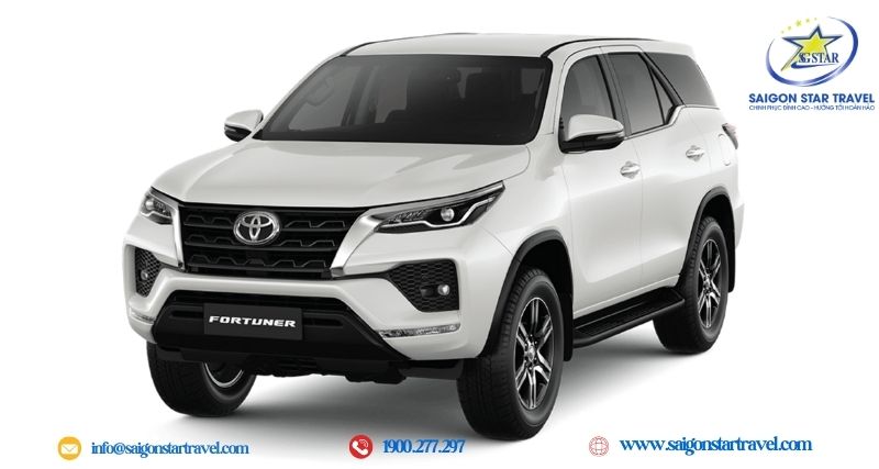 Xe 7 chỗ Toyota Fortuner tại SAIGON STAR TRAVEL