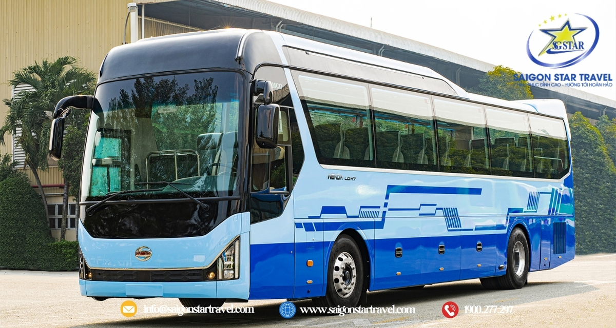 Xe khách Universe Samco Wenda - Thuê xe đi từ thiện