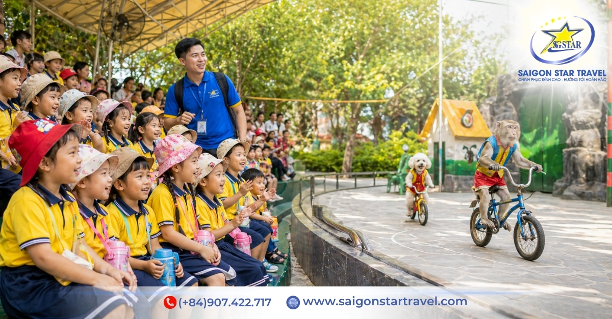 Tour Đầm Sen Nửa Ngày Cho Học Sinh Mầm Non Tại TpHCM