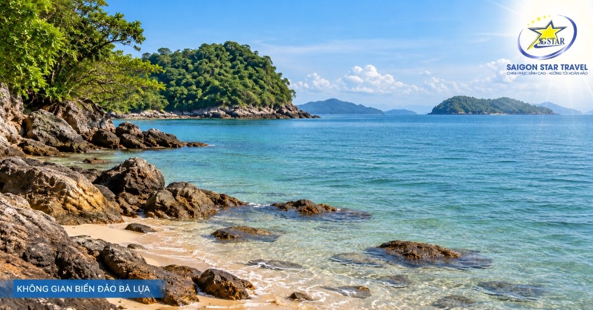 Tour Đảo Bà Lụa 3 Ngày 2 Đêm - Ba Hòn Đầm, Hà Tiên, Hòn Phụ Tử