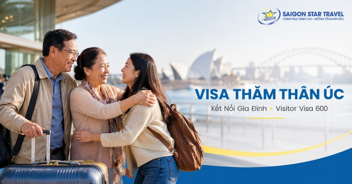 Dịch Vụ Visa Thăm Thân Úc (Subclass 600) - Tourist & Sponsored Family