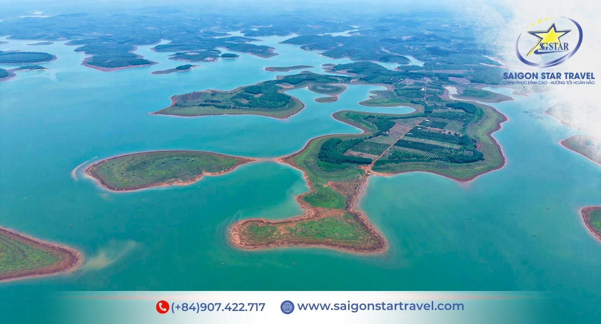 Hồ Thủy Điện Thác Mơ - Tour Núi Bà Rá Hồ Thác Mơ 2 ngày 1 đêm