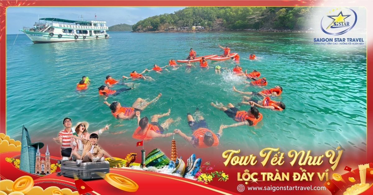 Tour Tết Âm Lịch Nam Du 2 Ngày 2 Đêm – Câu Cá, Lặn ngắm san hô