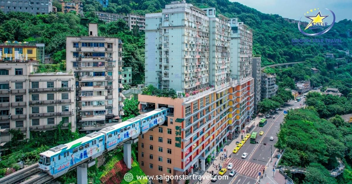 Tour Trùng Khánh – Vũ Long – Thiên Sinh Tam Kiều 6 Ngày 5 Đêm Khởi Hành Từ TpHCM