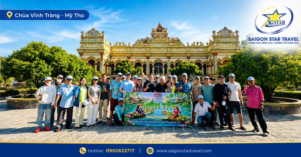 Tour Team Building Cần Thơ Mỹ Tho 2N1Đ Cho Công Ty | Gala Dinner