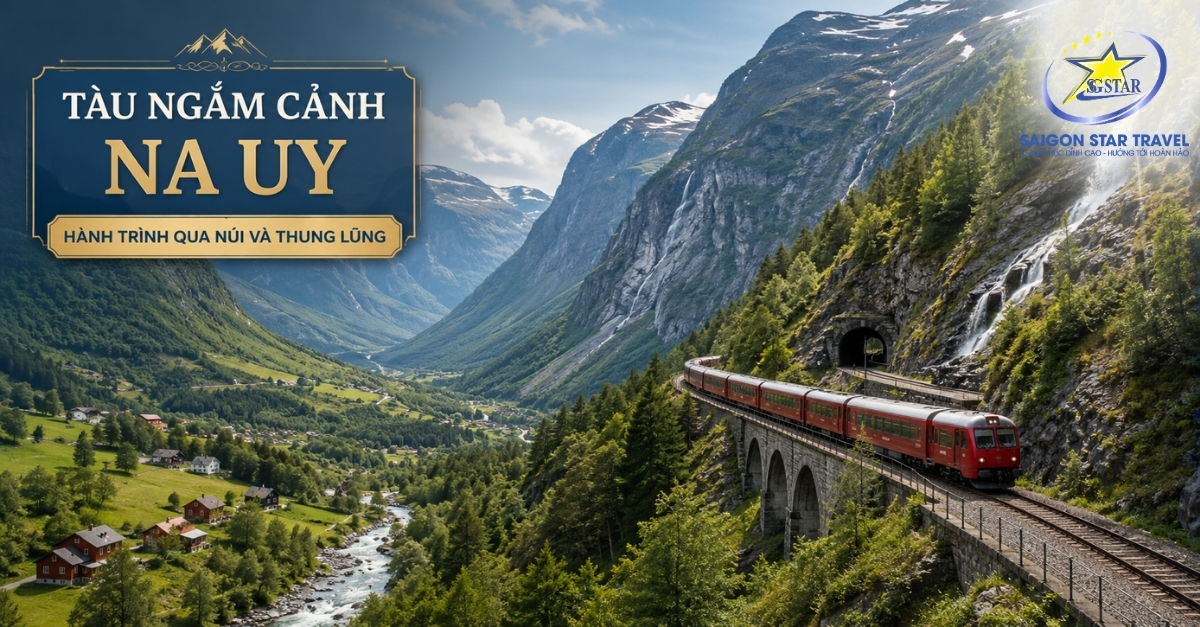 Tour Bắc Âu 4 Nước 12N11Đ Từ TpHCM: Đan Mạch – Na Uy – Thụy Điển – Phần Lan