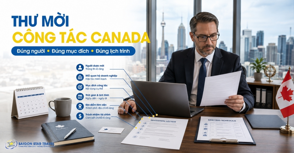 Dịch Vụ Visa Công Tác Canada: Hồ Sơ & Thư Mời