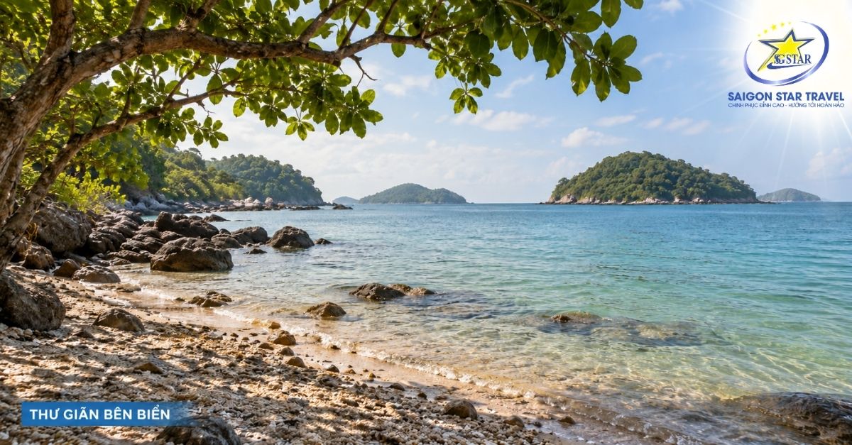 Tour Đảo Bà Lụa 3 Ngày 2 Đêm - Ba Hòn Đầm, Hà Tiên, Hòn Phụ Tử