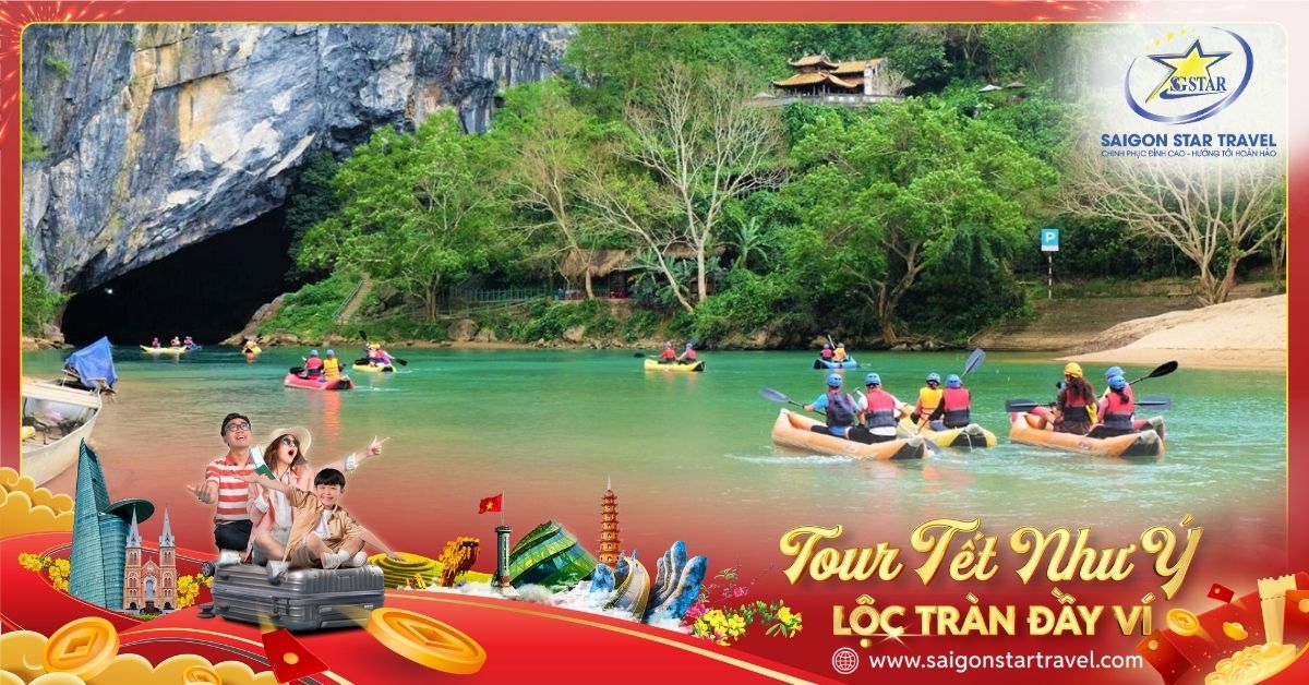 Tour Tết Âm Lịch Quảng Bình 3 Ngày 2 Đêm | Khám phá Phong Nha