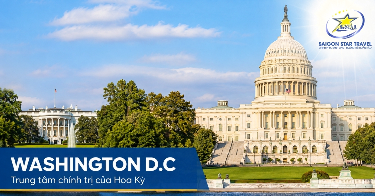 Tour Liên Tuyến Đông Tây Mỹ 11 Ngày 10 Đêm Từ TpHCM