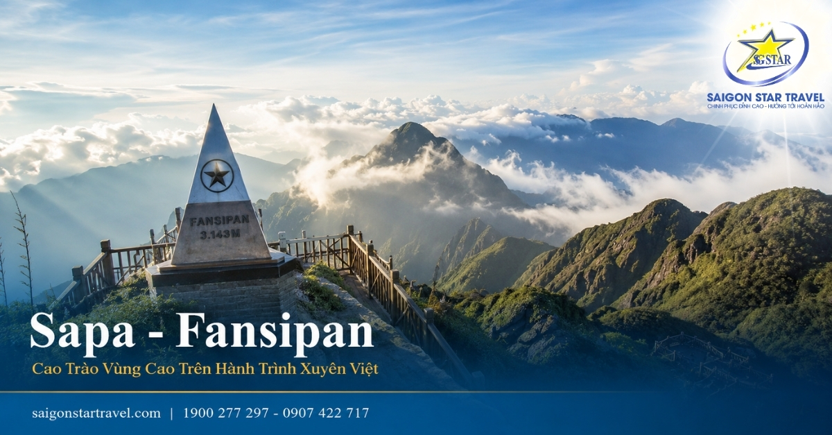 Sapa Fansipan trong Tour Xuyên Việt 18 ngày