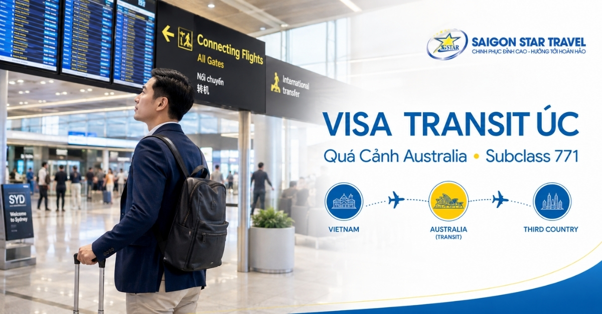Visa Transit Úc (Visa Quá Cảnh Úc 771) - Điều Kiện & Hồ Sơ