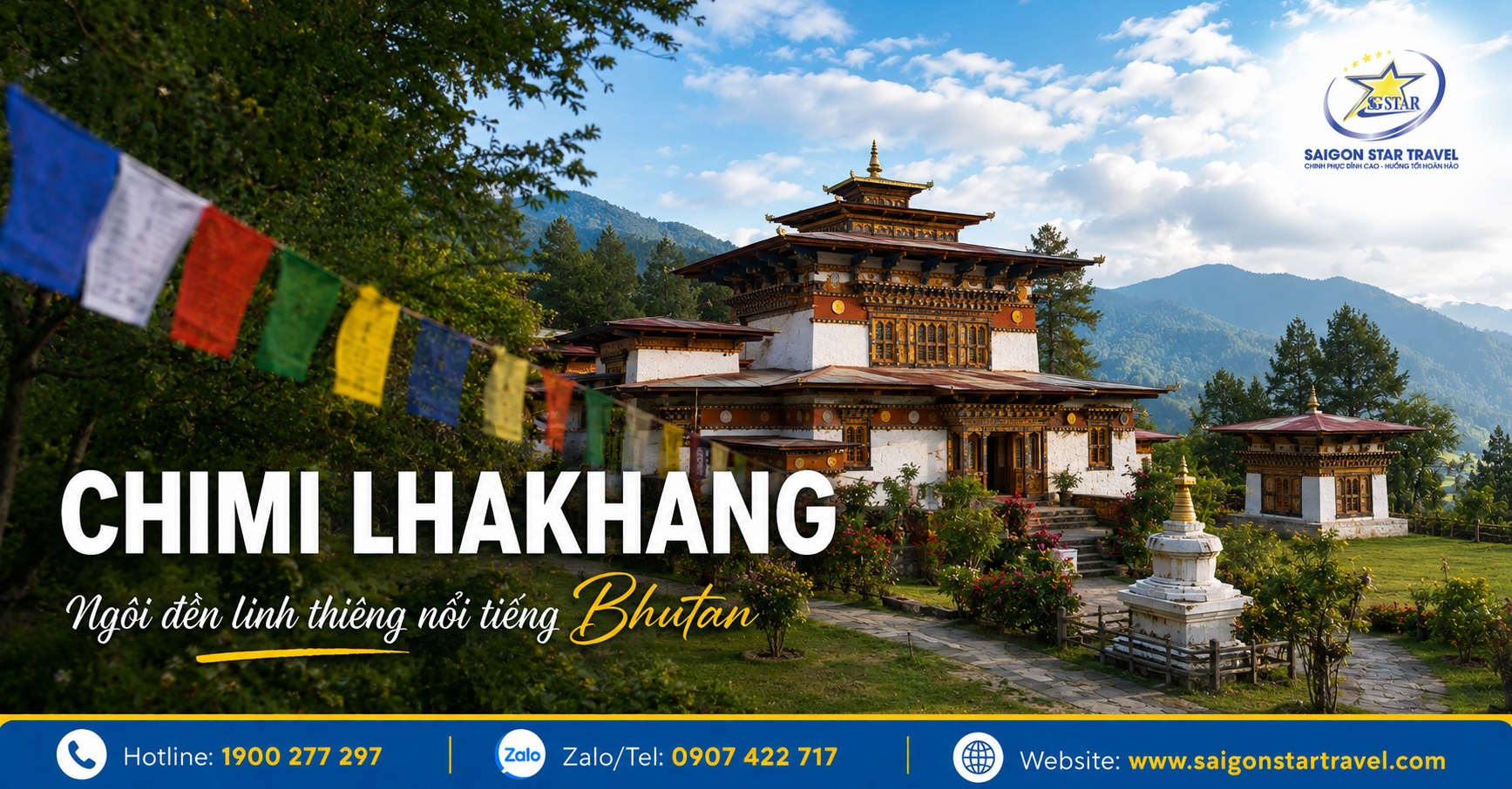 Tour Bhutan 5 Ngày 4 Đêm Bay Thẳng Từ TpHCM