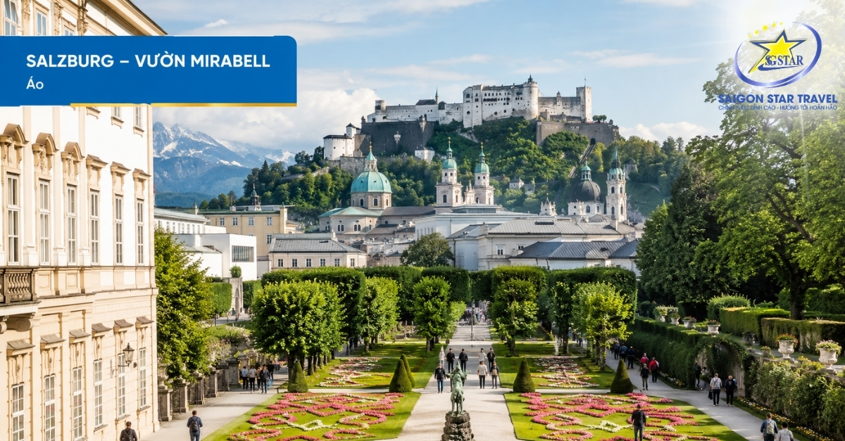 Tour Đông Âu 5 Nước 10N9Đ Từ TpHCM: Đức – Séc – Slovakia – Hungary – Áo