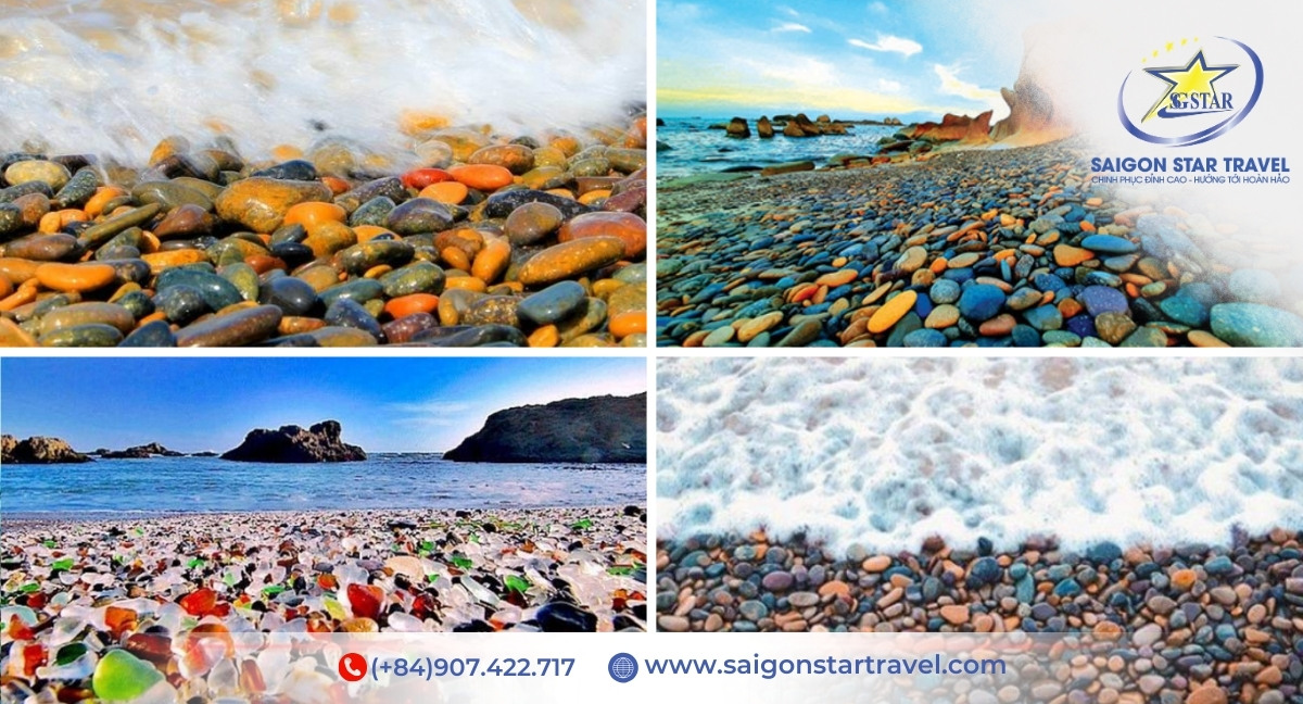 Bãi Đá 7 màu - Tour Cổ Thạch 3 ngày 2 đêm