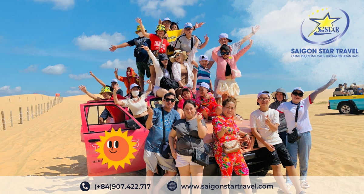Tour Phan Thiết Mũi Né 2 Ngày 1 Đêm Trọn Gói | Khách Lẻ Ghép Đoàn - Khởi Hành Hàng Ngày Từ TpHCM