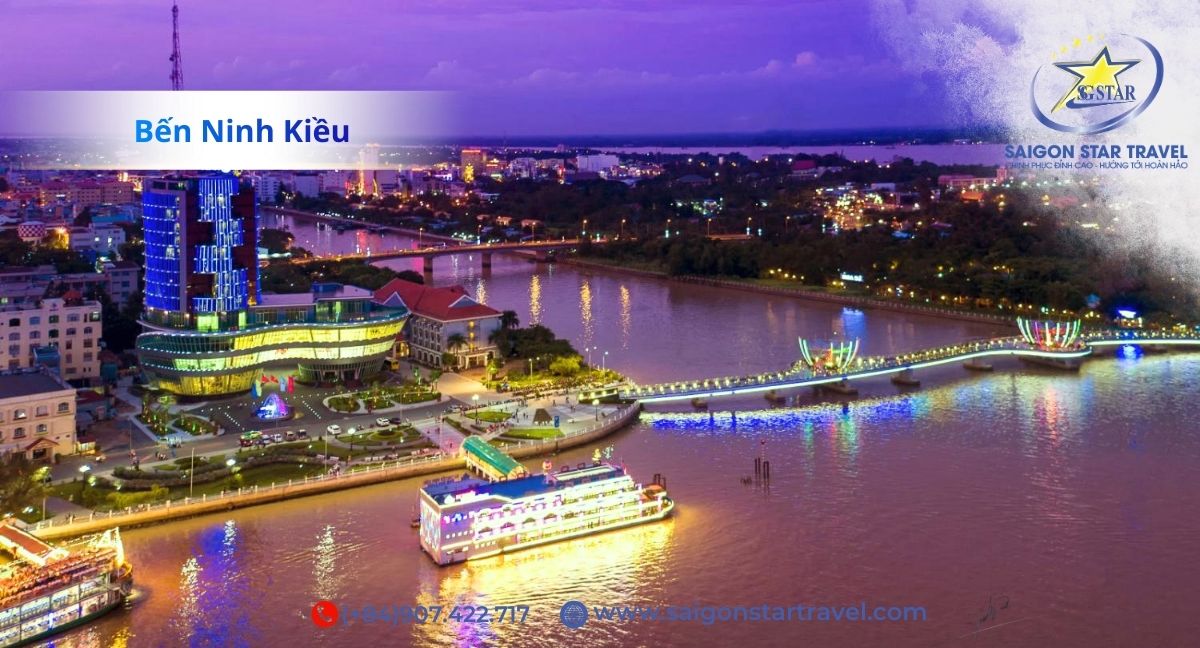 Bến Ninh Kiều - Tour Tràm Chim Cần Thơ 2 ngày 1 đêm