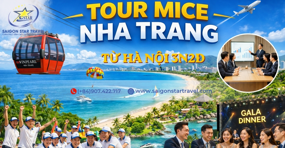 Tour MICE Nha Trang 3N2Đ Cho Doanh Nghiệp Từ Hà Nội