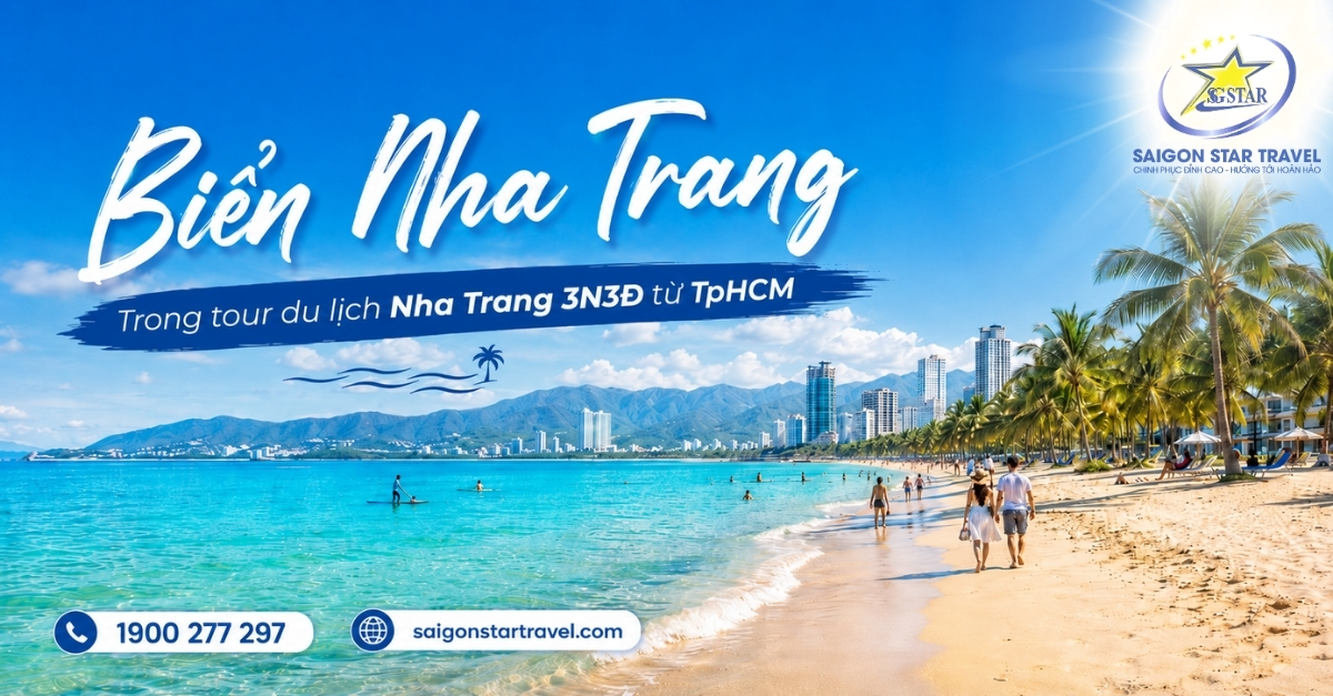 Tour Nha Trang 3 Ngày 3 Đêm Từ TpHCM: Xe Giường Nằm, Khách Sạn 3-4-5 Sao, Nhiều Lựa Chọn Ngày 2
