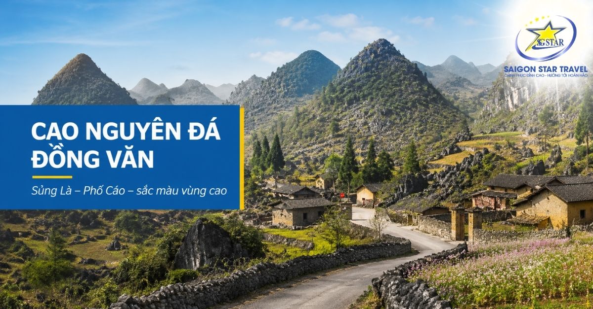 Tour Hà Giang 3N3Đ Từ TpHCM | Gồm Vé Máy Bay - Khách Sạn 3 Sao