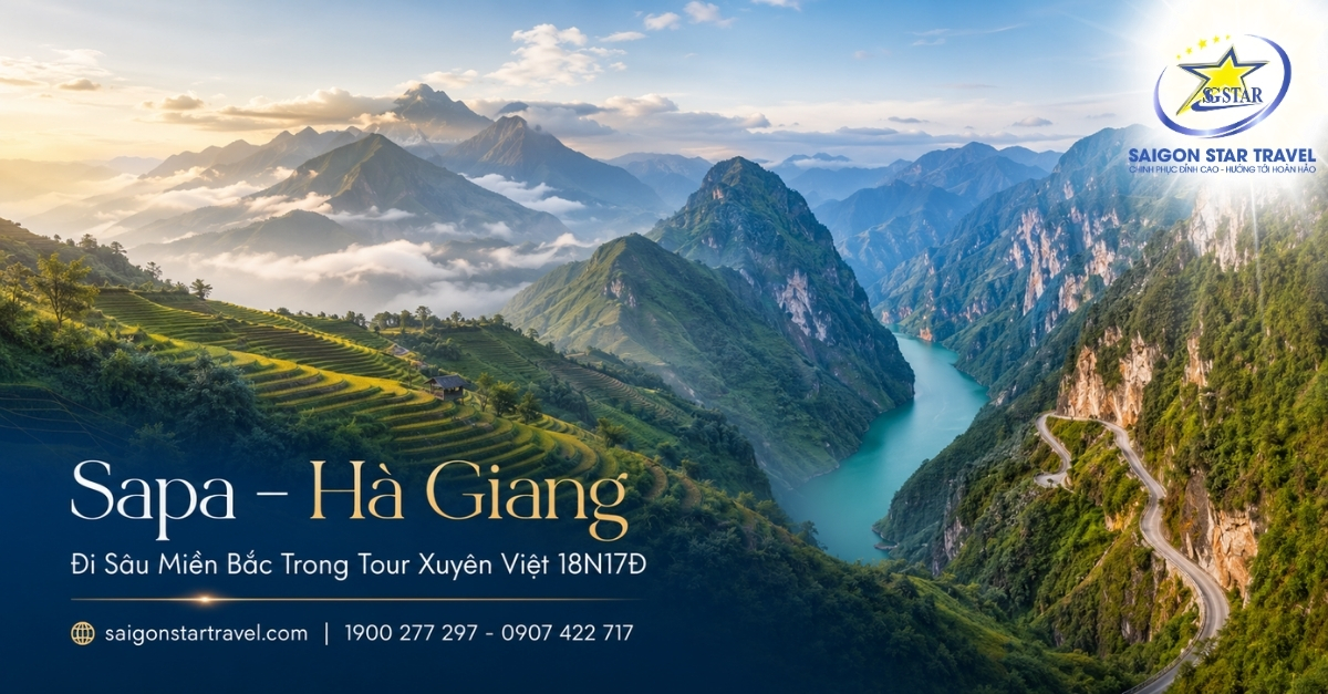 Tour Xuyên Việt 18 Ngày 17 Đêm Bằng Xe Limousine Từ TpHCM Lên Sapa – Hà Giang