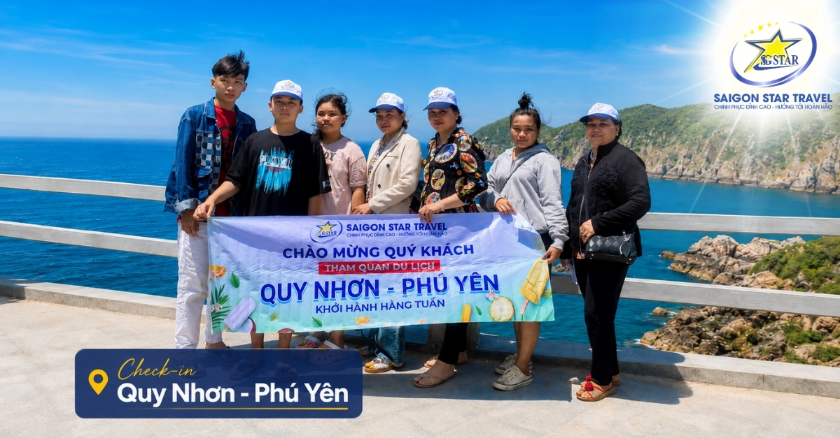 Tour Quy Nhơn Phú Yên 3N3Đ Từ TpHCM Bằng Xe Giường Nằm | Lịch Trình Hấp Dẫn, Giá Ưu Đãi