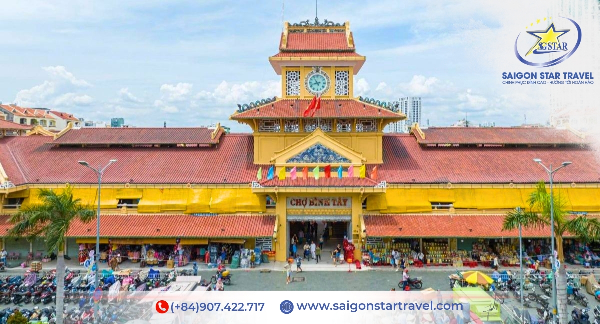Chợ Bình Tây - Tour Sài Gòn 1 Ngày