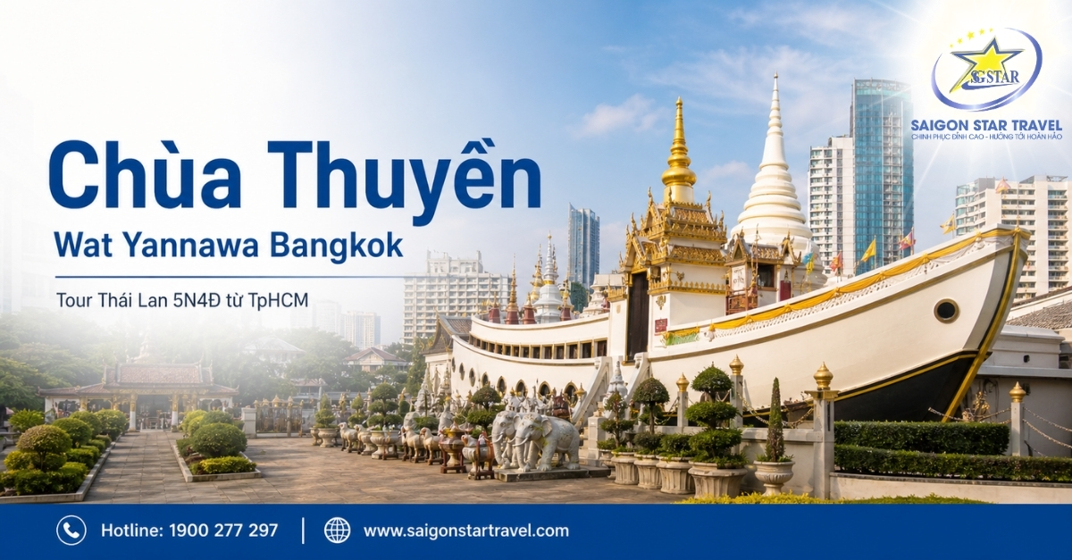 Tour Thái Lan Bangkok - Pattaya - Nakhon Nayok 5 Ngày 4 Đêm Từ TpHCM