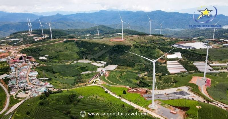 Tour Điện Gió Cầu Đất Đà Lạt Trong Ngày