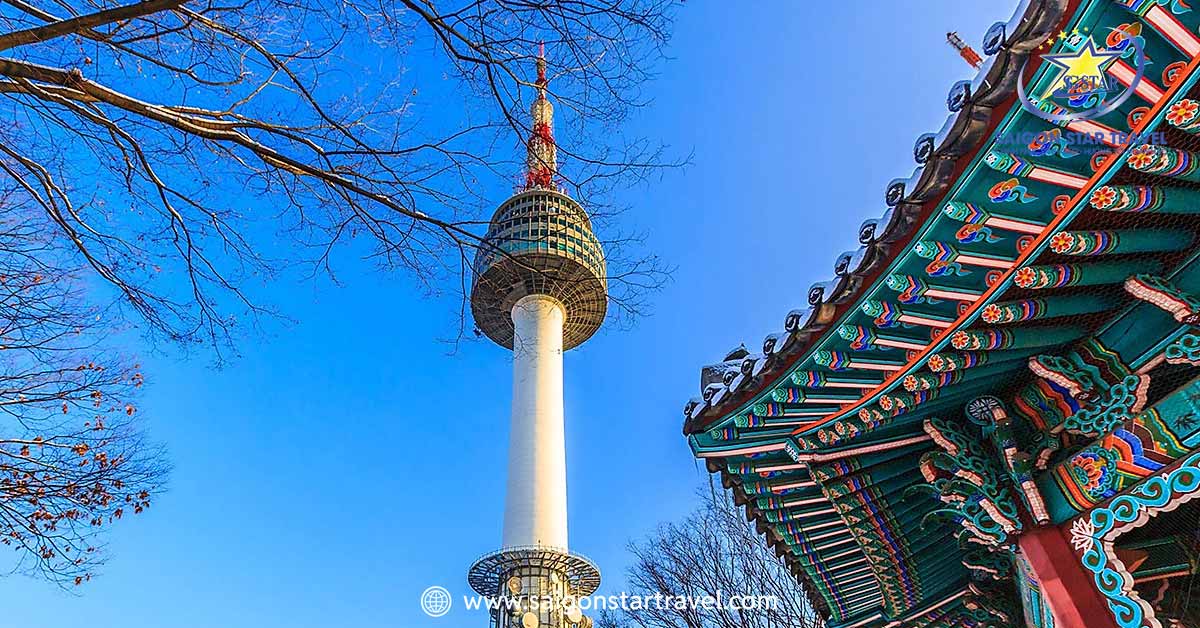 Tour Du Lịch Hàn Quốc 5N4Đ – Seoul – Đảo Nami – Tháp Nam San