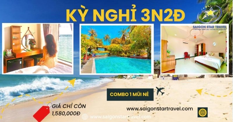 Combo Mũi Né 3 Ngày 2 Đêm - Thả Ga Tiệc Hải Sản