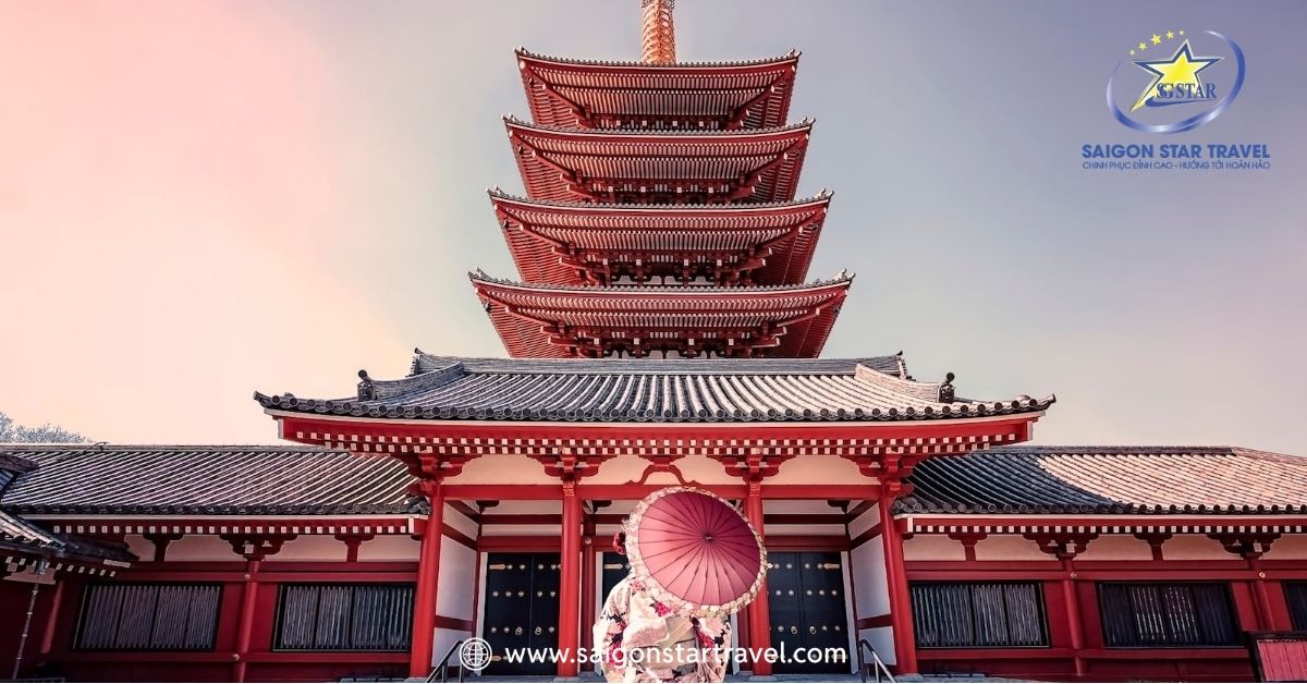 Tour du lịch Nhật Bản 5N5Đ - Osaka- Kyoto - Núi Phú Sĩ - Tokyo
