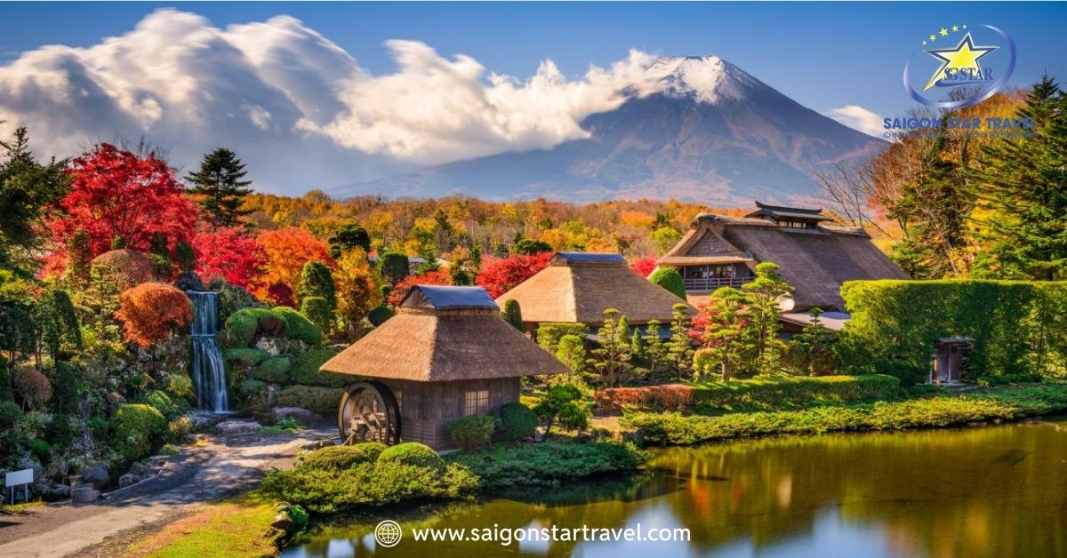 Tour du lịch Nhật Bản 5N5Đ - Osaka- Kyoto - Núi Phú Sĩ - Tokyo