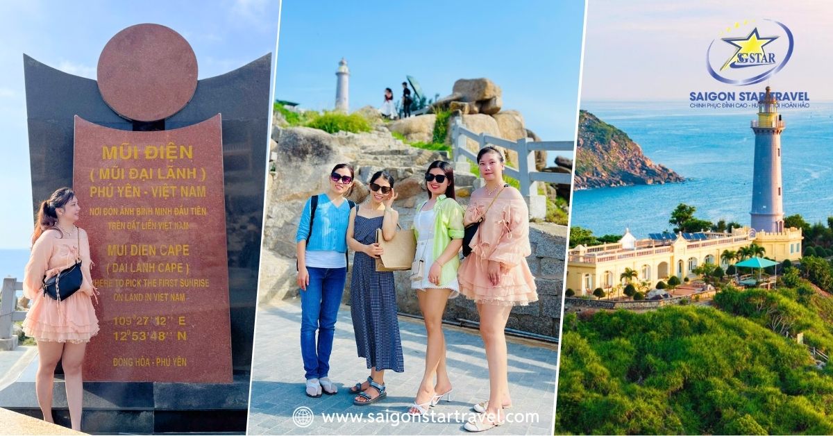 Tour Phú Yên Lễ 30/4 3N3Đ: Mũi Điện, Gành Đá Đĩa, Tiệc Hải Sản