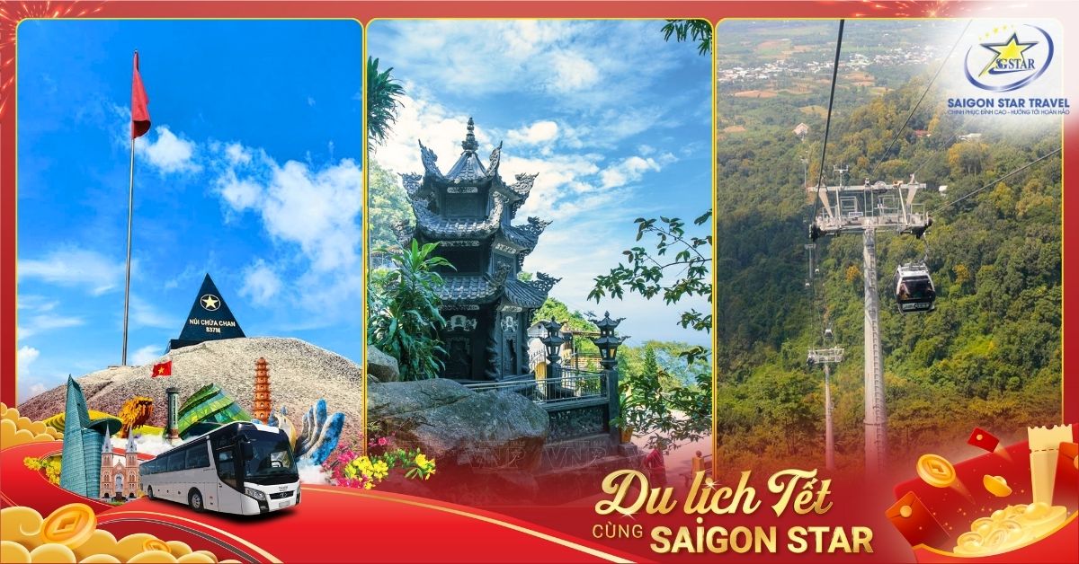 Tour Tết Âm Lịch Hành Hương Dinh Thầy Thím - Núi Chứa Chan 1 Ngày