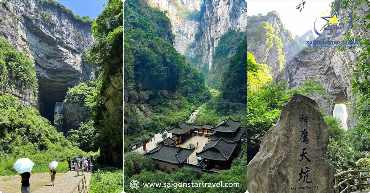 Tour Du lịch Trung Quốc 5N5Đ - Trùng Khánh - Vũ Long