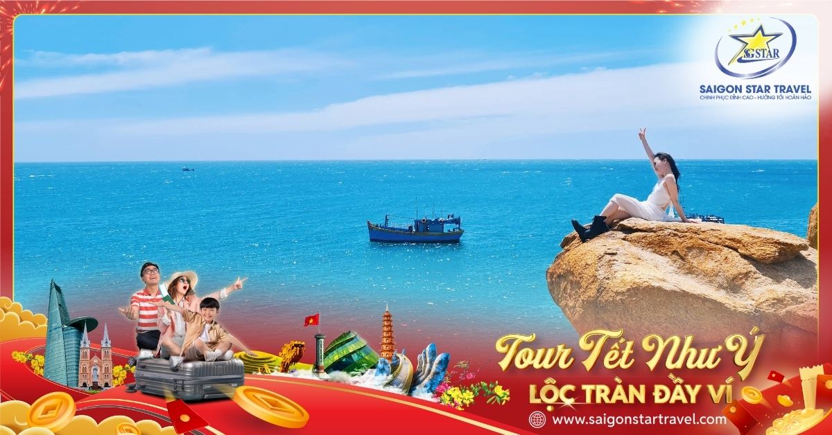 Tour Tết Âm Lịch Mũi Né - Cù Lao Cau 3N2Đ | Giá Tốt 2026, Khám phá Biển Đảo