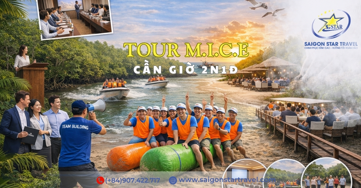 Tour M.I.C.E Cần Giờ 2 Ngày 1 Đêm | Team Building & Gala Doanh Nghiệp