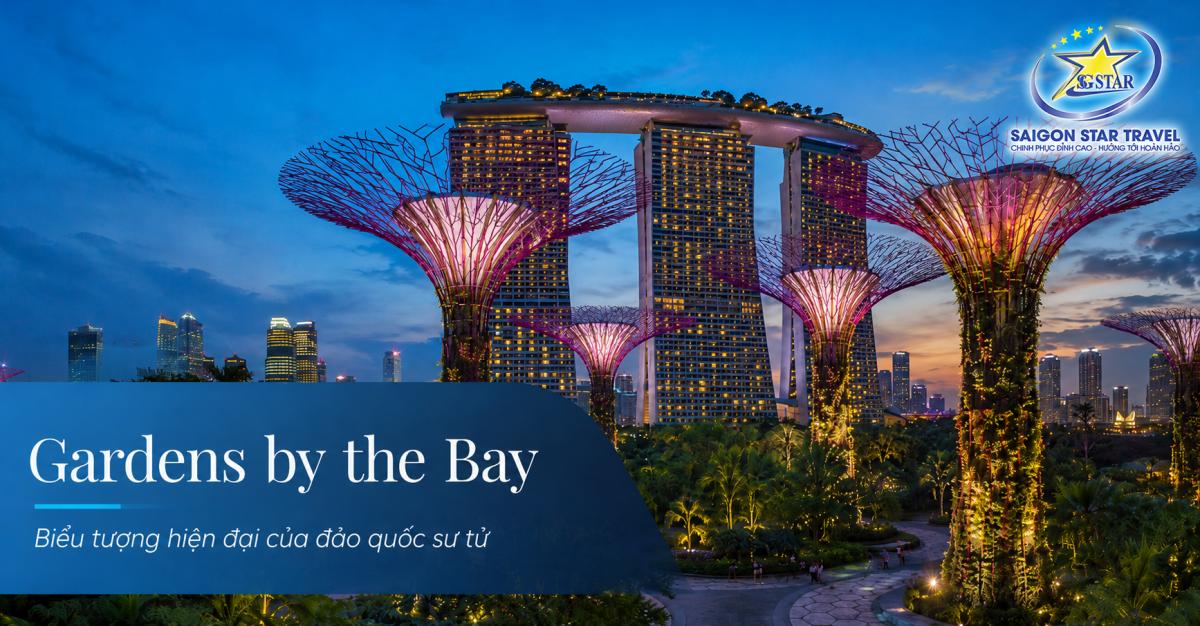 Tour Singapore 5 Ngày 4 Đêm Từ TpHCM - Gardens by the Bay, Sentosa, Marina Bay