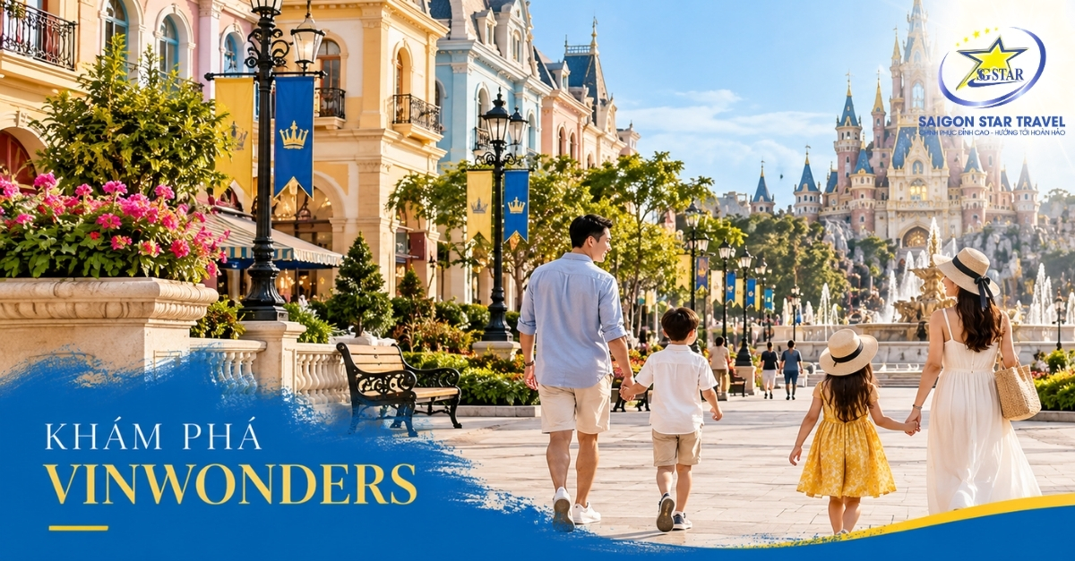 Không gian vui chơi VinWonders Phú Quốc, lựa chọn đăng ký thêm